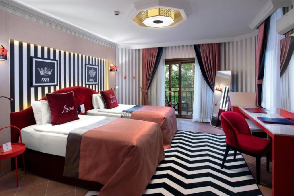 Стандартный трёхместный номер в бунгало отеля Selectum Family Resort